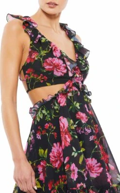 Mac Duggal 9155 Dress -THE DRESS WARE HOUSE 9155 BlackMulti CL 08947202 c94a 4130 a9f7 af37fef029ff