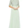 Mac Duggal 9180 Dress -THE DRESS WARE HOUSE 9180 Sage AB 09975caa e039 43b2 961e 9b2454ea4dc6