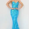 Jovani 07786 Dress -THE DRESS WARE HOUSE 93 07786 TURQUOISE 2 105739