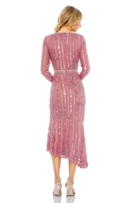 Mac Duggal 93627 Dress -THE DRESS WARE HOUSE 93627 Rosewood BK