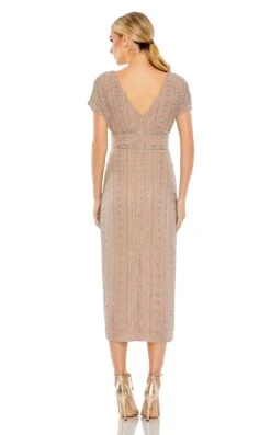 Mac Duggal 93649 Dress -THE DRESS WARE HOUSE 93649 DarkMocha BK