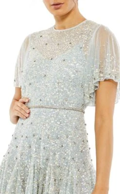 Mac Duggal 93655 Dress -THE DRESS WARE HOUSE 93655 PowderBlue CL