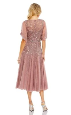 Mac Duggal 93655 Dress -THE DRESS WARE HOUSE 93655 Rosewood BK