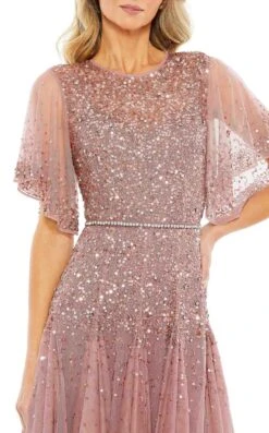 Mac Duggal 93655 Dress -THE DRESS WARE HOUSE 93655 Rosewood CL