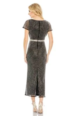 Mac Duggal 93787 Dress -THE DRESS WARE HOUSE 93787 BlackSilver BK f3e7a8cf 06ae 4001 bdab ebd995082be7