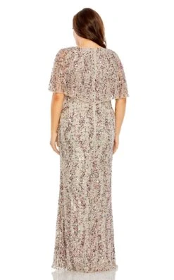 Mac Duggal Fabulouss 93867 Dress -THE DRESS WARE HOUSE 93867 Taupe BK d6c2888b 25d7 4d88 856e e16b12a3da24