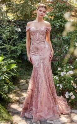 Andrea And Leo A1107 Dress -THE DRESS WARE HOUSE A1107 ROSEGOLD 3bbb687c 7b7d 4904 a46c d014d7650343