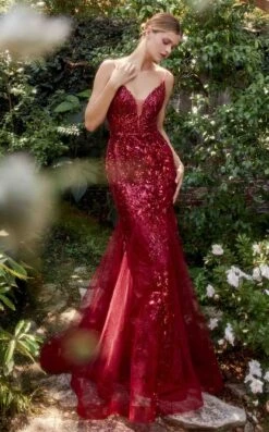 Andrea And Leo A1118 Dress -THE DRESS WARE HOUSE A1118 BURGUNDY c50e4d09 85be 4f38 a10d 1637a8a6cc0e