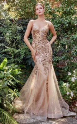 Andrea And Leo A1118 Dress -THE DRESS WARE HOUSE A1118 GOLD bb8126f2 a12f 4f20 a875 17c95b92812b