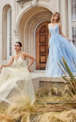 Andrea And Leo A1191 Dress 12 Andrea And Leo A1191 Dress -THE DRESS WARE HOUSE A1191 paris blue yellow 3 c540a1db d5ec 4f4a 85f2 a013d0d0ba5d