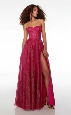 Alyce 61601 Dress -THE DRESS WARE HOUSE Alyce 61601 RASPBERRY 1