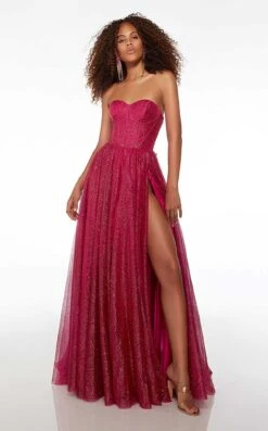 Alyce 61601 Dress -THE DRESS WARE HOUSE Alyce 61601 RASPBERRY 6