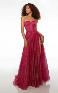 Alyce 61601 Dress -THE DRESS WARE HOUSE Alyce 61601 RASPBERRY 7