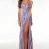 Alyce 61658 Dress -THE DRESS WARE HOUSE Alyce 61658 LILAC 1