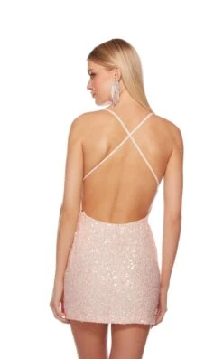 Alyce 84000 Dress -THE DRESS WARE HOUSE Alyce 84000 ROSEWATER 2