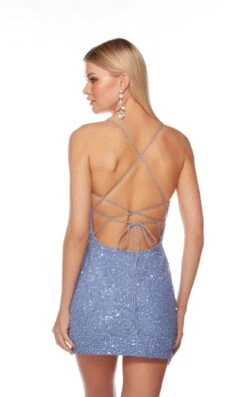 Alyce 84002 Dress -THE DRESS WARE HOUSE Alyce 84002 PERIWINKLE 2