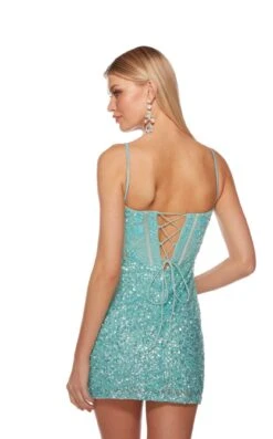 Alyce 84008 Dress -THE DRESS WARE HOUSE Alyce 84008 POOL 2