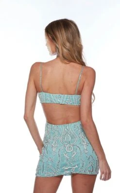 Alyce 84014 Dress -THE DRESS WARE HOUSE Alyce 84014 POOL 2