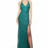 Alyce 88001 Dress -THE DRESS WARE HOUSE Alyce 88001 JADE 1