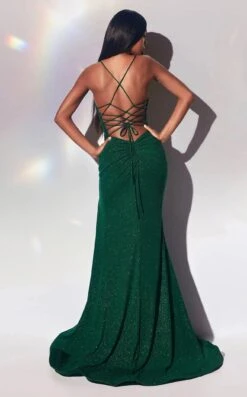 LaDivine CC2162 Dress -THE DRESS WARE HOUSE CC2162 emerald2