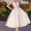LaDivine CD0187W Dress -THE DRESS WARE HOUSE CD0187W offwhite 0