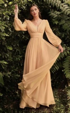 Cinderella Divine CD0192 Dress -THE DRESS WARE HOUSE CD0192 champagne 945b0874 c465 4759 ae9b a2a5580f34c3 452231