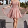 LaDivine CD0213 Dress -THE DRESS WARE HOUSE CD0213 blush 1