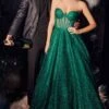 LaDivine CD275 Dress -THE DRESS WARE HOUSE CD275 emerald b3eb1f99 d9ad 4306 ae82 3d93ddc3c54e