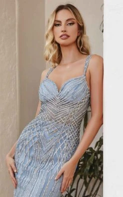 LaDivine CD990CL Dress -THE DRESS WARE HOUSE CD990 blue 93ac04af 2cd5 4de0 b8f4 4fb5ad5c063c