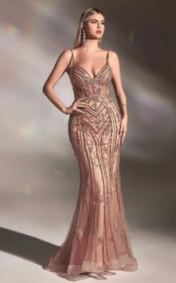 LaDivine CD992CL Dress -THE DRESS WARE HOUSE CD992 rosegold 7dc33ecb cc90 436d a01e 12e49a5e0ae4