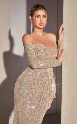 LaDivine CH135 Dress -THE DRESS WARE HOUSE CH135 1 c45e4975 c3d9 4e1d a8f4 988aecb24755