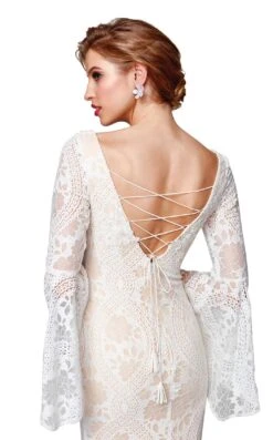 Clarisse 600101 Dress -THE DRESS WARE HOUSE ClarisseWhiteCollection2019 600101B e021b346 1cc4 4369 82bb ac7a6d1c6437