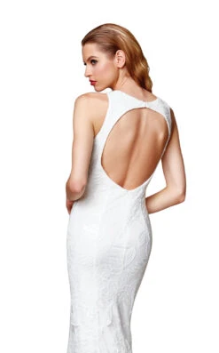 Clarisse 600121 Dress -THE DRESS WARE HOUSE ClarisseWhiteCollection2019 600121B 7430a749 9c0c 4c27 947f a9ce22852d9c