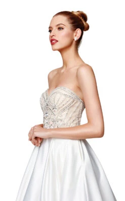 Clarisse 600157 Dress -THE DRESS WARE HOUSE ClarisseWhiteCollection2019 600157F2 0730e78a b30a 4aae 8e2a eb376811b412