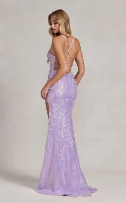 Nox Anabel D1157 Dress -THE DRESS WARE HOUSE D1157 LILAC 4 a4a8c5af 1bec 4565 97f0 c608407db34b