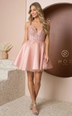Nox Anabel F732 Dress -THE DRESS WARE HOUSE F732 BLUSH 1 98d8ec13 16c1 42d5 af49 9ee2d71d6c0f