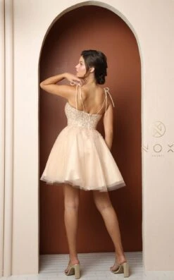 Nox Anabel F732 Dress -THE DRESS WARE HOUSE F732 CHAMPAGNE 4 6ca7ff44 9e0e 41dd a1af 3d4cc2f208da