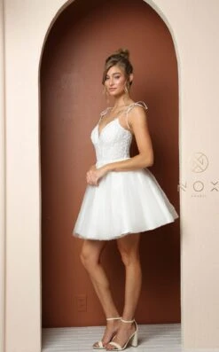 Nox Anabel F732 Dress -THE DRESS WARE HOUSE F732 WHITE 10 f50dfb52 1e0c 4f20 9c16 9f0db00cb42a