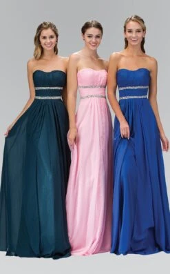 Elizabeth K GL1017 Dress -THE DRESS WARE HOUSE GL1017 PINK 1O 171223