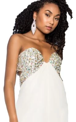 Elizabeth K GL1151 Dress -THE DRESS WARE HOUSE GL1151 CREAM 3O 115676