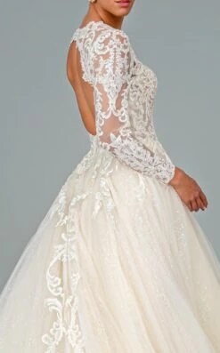 GLS By Gloria GL1804 Dress -THE DRESS WARE HOUSE GL1804 IVORYCREAM 4O c954c694 1bc7 4090 a567 324921f9c533 283033