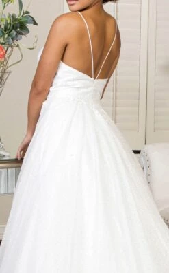 Elizabeth K GL1904 Dress -THE DRESS WARE HOUSE GL1904 IVORY 4O 715162