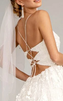 Elizabeth K GL1985 Dress -THE DRESS WARE HOUSE GL1985 WHITE D2 875106 1289ace4 1739 448a a86b 3bc3c6d178e0