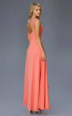 Elizabeth K GL2023 Dress -THE DRESS WARE HOUSE GL2023 CORAL 2O debf25a3 ef49 4f09 8fd6 9e0ae4258287