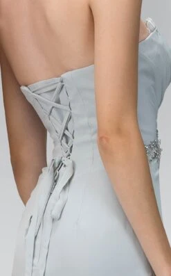 Elizabeth K GL2060 Dress -THE DRESS WARE HOUSE GL2060 SILVER 3O 06bfd7f4 f0c5 48da 8762 1a4a7605c191