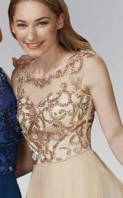 Elizabeth K GL2106 Dress -THE DRESS WARE HOUSE GL2106 NUDE 3O 270240