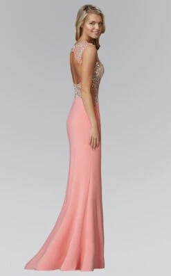 Elizabeth K GL2128 Dress -THE DRESS WARE HOUSE GL2128 CORAL 2O 5c06a941 cd5d 4c8c 85a3 7b03fbf1c4bd
