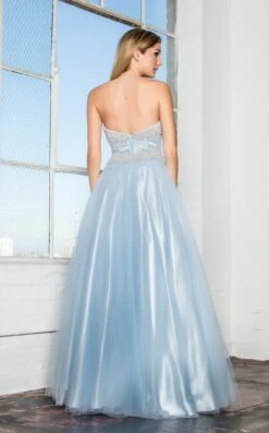 Elizabeth K GL2155 Dress -THE DRESS WARE HOUSE GL2155 BABYBLUE 2O 801938