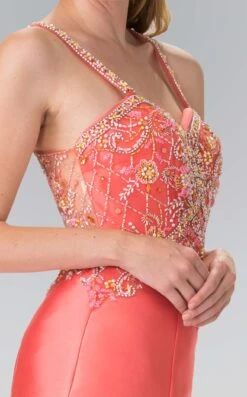 Elizabeth K GL2214 Dress -THE DRESS WARE HOUSE GL2214 CORAL 3O 674496 78d17312 bf8e 4b03 af4e 84e9b4efc685