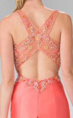 Elizabeth K GL2214 Dress -THE DRESS WARE HOUSE GL2214 CORAL 4O 420924 6a0e6b63 b13c 428c a412 298823148350